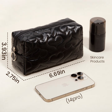 LOVE Cute  Makeup Bag(Balck)